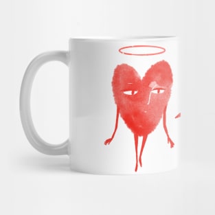 The good and bad sides of love and heart Mug